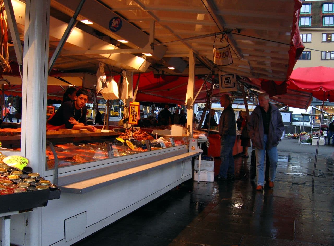 Fisketorget — the fish market